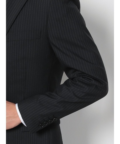 「Perfect Suit FActory」 スーツ A5 ブラック メンズ_画像7