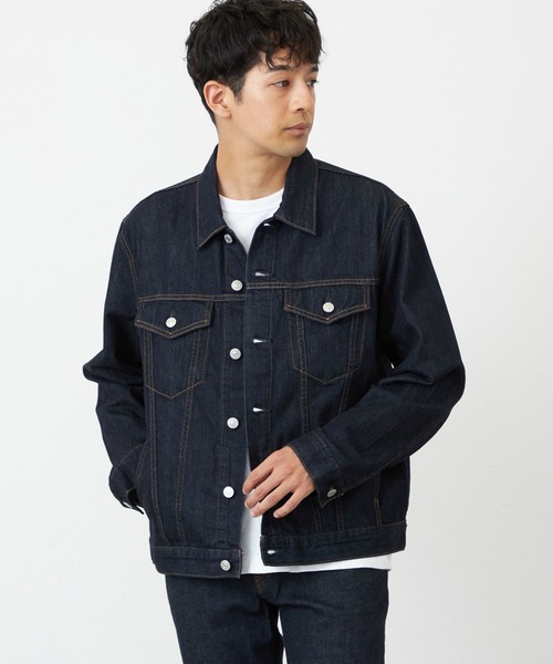EDWIN（エドウィン） デニムジャケット LARGE インディゴブルー メンズ 