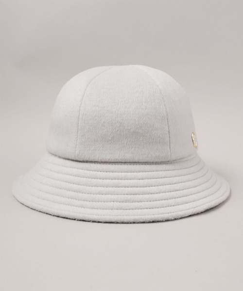 「CA4LA」 ハット ONESIZE ブラック レディース_画像2