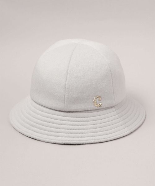 「CA4LA」 ハット ONESIZE ブラック レディース_画像6