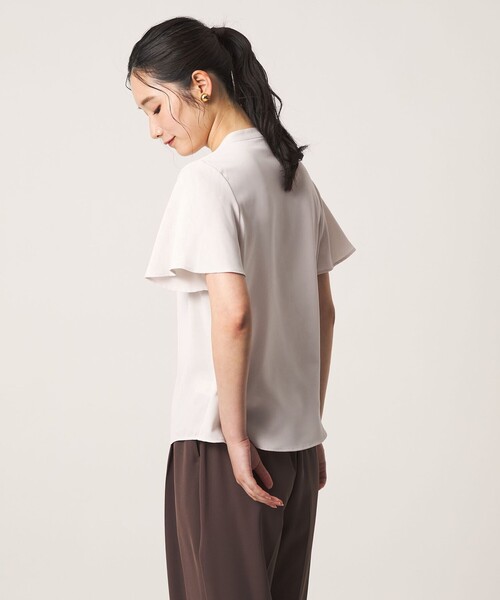 「A DAY IN THE LIFE UNITED ARROWS」 半袖ブラウス FREE ライトピンク レディース_画像4