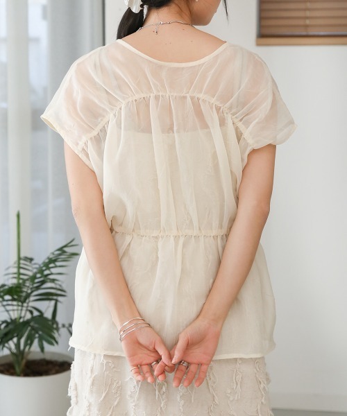 「Bab」 ノースリーブブラウス M ブラック レディース_画像8