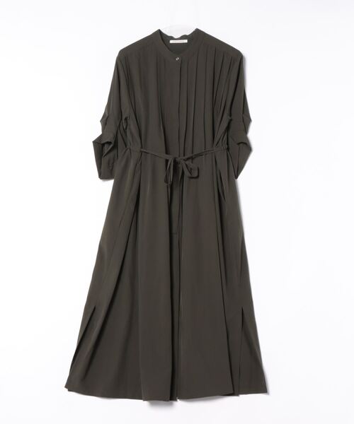 「PREFERIR」 7分袖ワンピース MEDIUM グリーン レディース_画像4