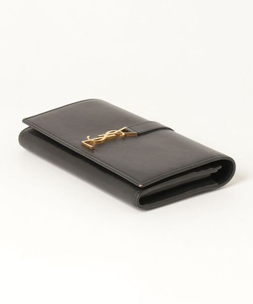 SAINT LAURENT PARIS」 財布 - ブラック レディース : ZOZOTOWN Yahoo