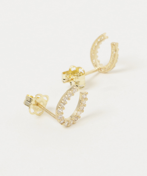 るさなどに ピアス PayPayモール店 - 通販 - PayPayモール K10 horseshoes ピアス ZOZOTOWN ⊭カラー