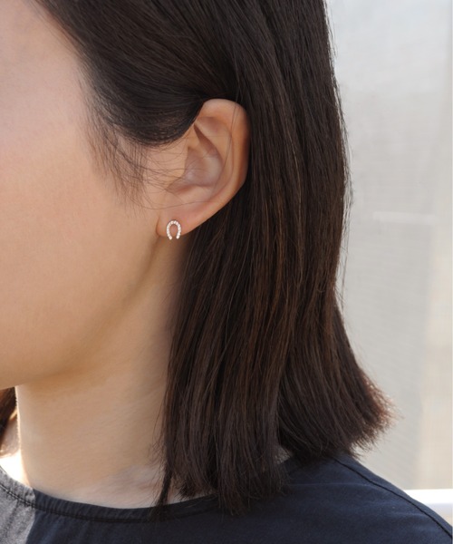るさなどに ピアス PayPayモール店 - 通販 - PayPayモール K10 horseshoes ピアス ZOZOTOWN ⊭カラー
