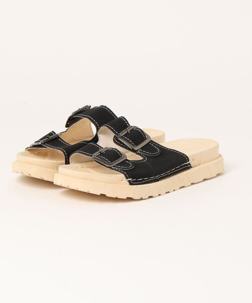 STYLEBLOCK サンダル ダブルベルトサンダル レディース
