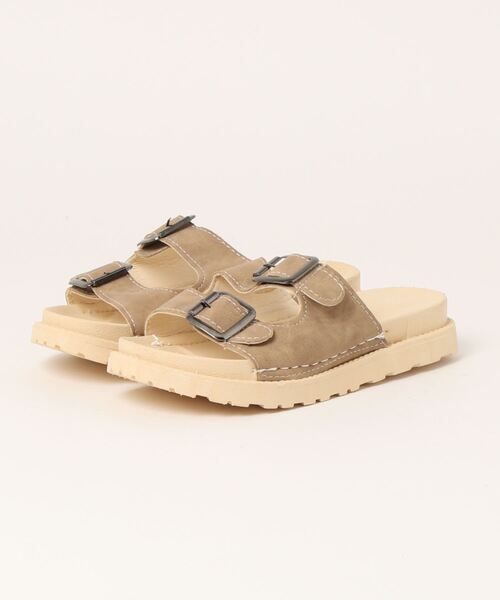 STYLEBLOCK サンダル ダブルベルトサンダル レディース