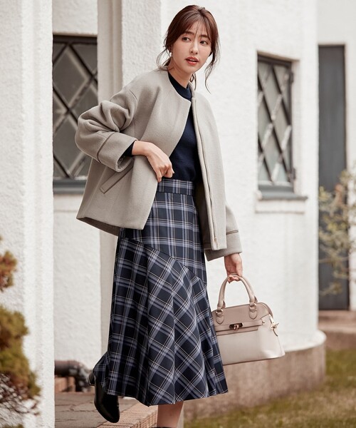 any SiS スカート 「美人百花11月号掲載」アシンメトリー