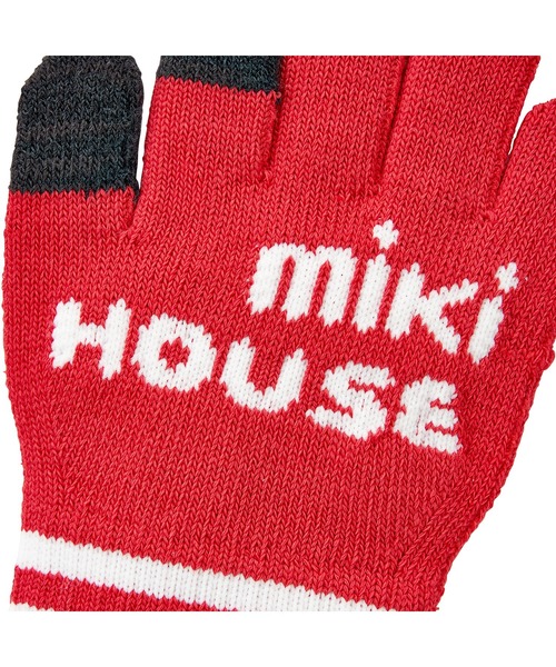 MIKI HOUSE（ミキハウス） 手袋 スマホ対応 タッチパネル対応 手袋