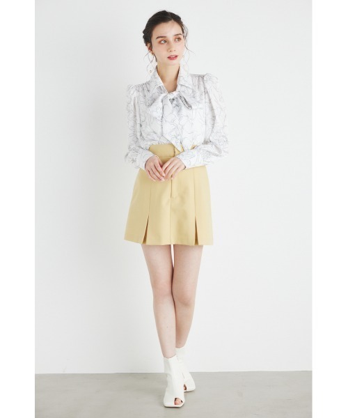 rienda スカート ボックスタックスコショートパンツ : ZOZOTOWN