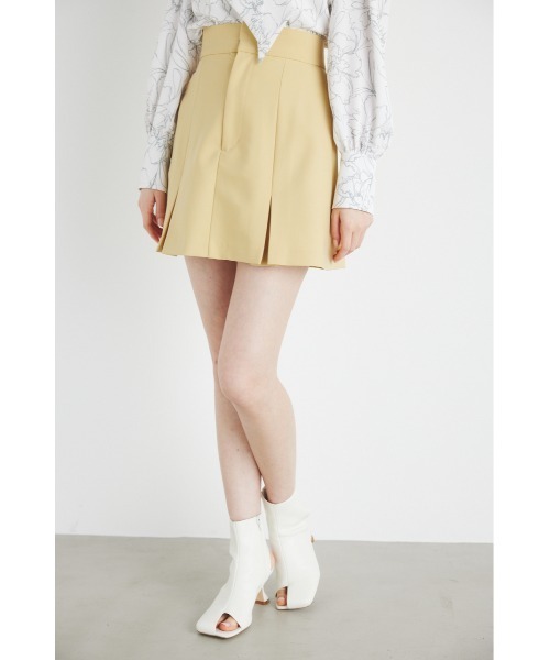スカート rienda eri s rienda スカート ターンベルトフレアスカート : ZOZOTOWN Yahoo
