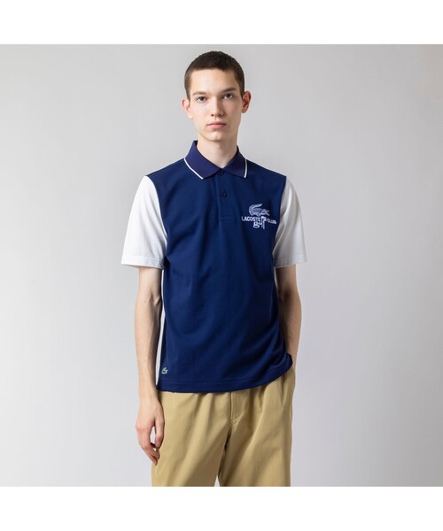 ラコステ　メンズポロシャツ　サイズ4 80周年限定品 ラコステ LACOSTE 80sリバイバルポケットポロシャツ(504737884