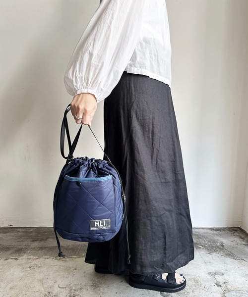 MEI ショルダーバッグ バッグ ST:MEI QUILTING DRAW BAG