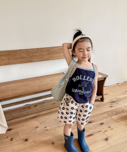 little cotton clothes 花柄パンツ2-3y little cotton clothes 花柄パンツ2-3y
