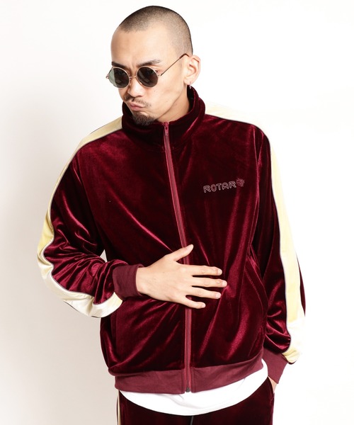 ROTAR ジャージ Velor Track Jacket メンズ レディース