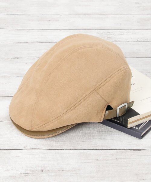 ハンチング キャップ スウェード スエード レザー STETSON レザー ハンチング キャップ 帽子 スエード ビンテージ