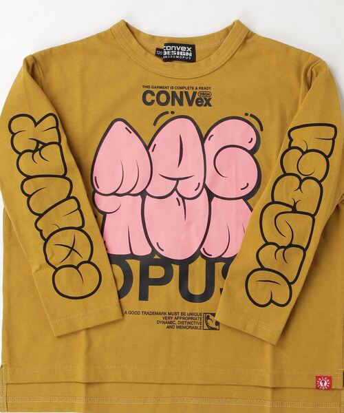 CONVEX（コンベックス） tシャツ グラフィティ/ロングワイドTシャツ 