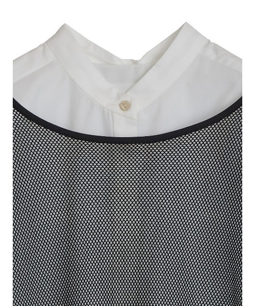 ブラウス シャツ LONG MESH LAYERED SHIRT TOP レディース Ameri ブラウス シャツ LONG MESH LAYERED SHIRT TOP レディース