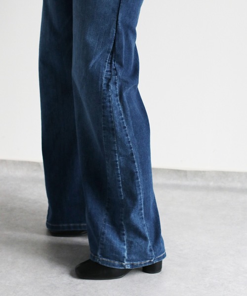 【新品】cepo　セポ　接触冷感　UVカット　ICEデニムイージーワイドパンツ セール】接触冷感・UVカット ICEデニムイージーワイドパンツ
