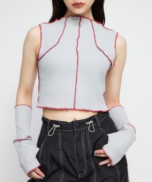 LAGUA GEM tシャツ ARM COVER THERMAL トップス レディース