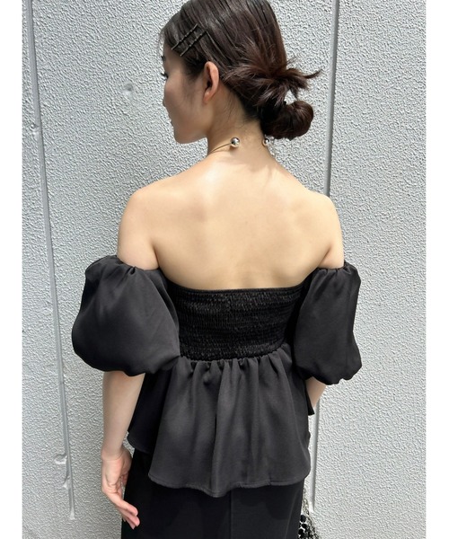 Narcissus ブラウス シャツ 「Narcissus」パフオフショル