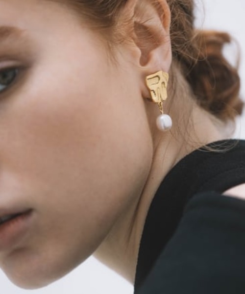 イヤリング 「IRIS47」aura earring / アウラ イヤリング レディース