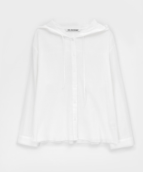 BLACKUP ブラウス シャツ 「MADE」 キーセンサマーオーバー