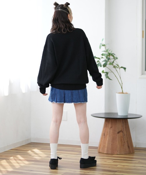 ニット セーター BEVERY HILLS P.C/ビバリーヒルズポロクラブ ハーフジップニット 4422-5751 レディース BEVERLY HILLS POLO CLUB BEVERY P.C ビバリーヒルズポロクラブ