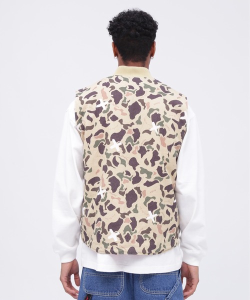 AVIREX（アヴィレックス） ベスト ジレ REVERSIBLE DUCK CAMO VEST
