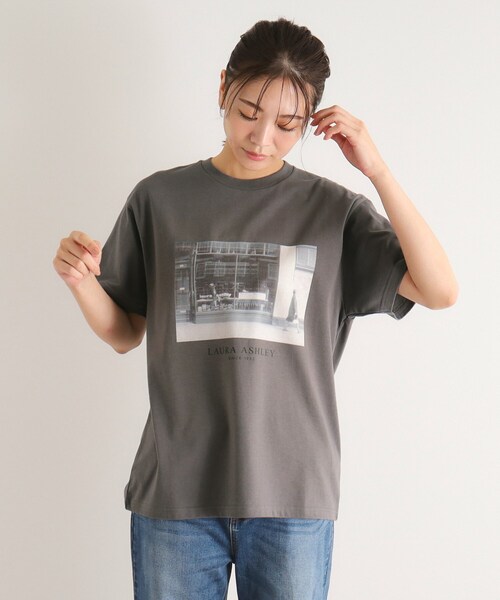 9999（レディースTシャツ、カットソー）（色：グレー系