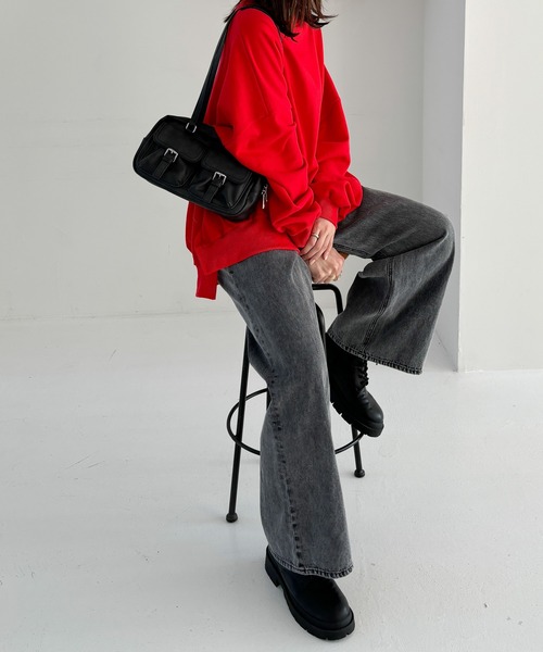 Heather（ヘザー） ショルダーバッグ バッグ WポケットショルダーBAG