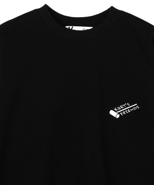 トレーナー スウェット Kurt Wu/カート ウー KURTS FRIENDS SWEAT/バックプリント クルーネック スウェット メンズ | FREAK'S STORE | 04