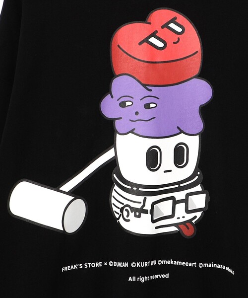 トレーナー スウェット Kurt Wu/カート ウー KURTS FRIENDS SWEAT/バックプリント クルーネック スウェット メンズ | FREAK'S STORE | 08