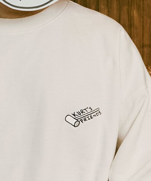 トレーナー スウェット Kurt Wu/カート ウー KURTS FRIENDS SWEAT/バックプリント クルーネック スウェット メンズ | FREAK'S STORE | 15