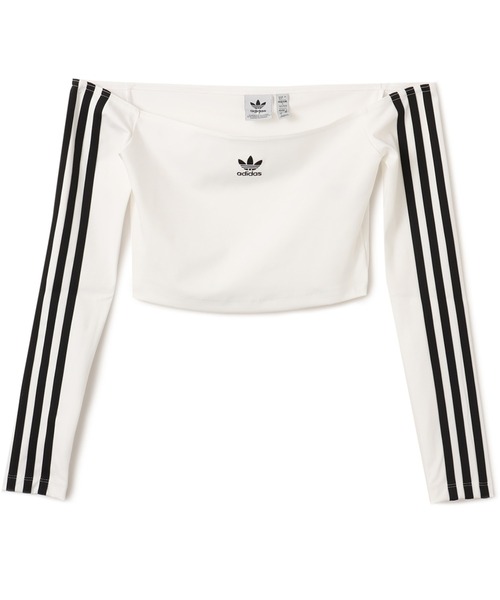 再再販！ adidas tシャツ OFFSHOULDER LS / アディダス オフショルダー トップス