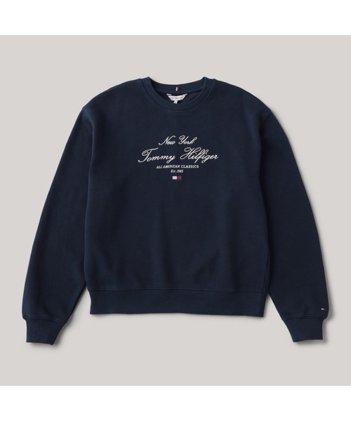 トミー ジーンズ（ JEANS）/レギュラースクリプトクルーネックトレーナー TOMMY JEANS（トミー・ジーンズ） トレーナー スウェット レギュラー