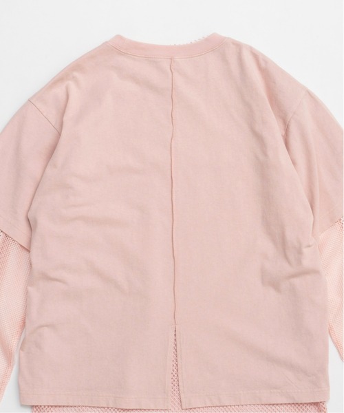 MAISON SPECIAL tシャツ Multiway Mesh Fabric Layered T-shirt