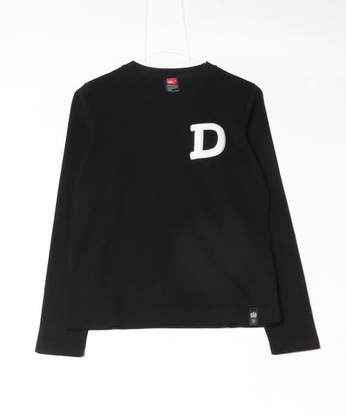DOUBLE STANDARD CLOTHING tシャツ Dロゴ刺繍ロングスリーブT