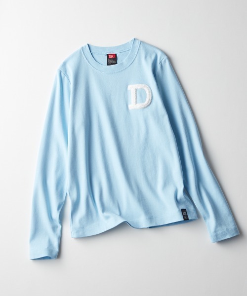 DOUBLE STANDARD CLOTHING tシャツ Dロゴ刺繍ロングスリーブT