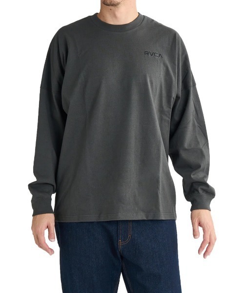 RVCA tシャツ メンズ PALM BOX LT ロンT/ルーカワイド
