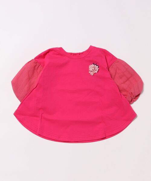 HAKKA KIDS（ハッカキッズ） tシャツ ワンポイントいちごモチーフ 
