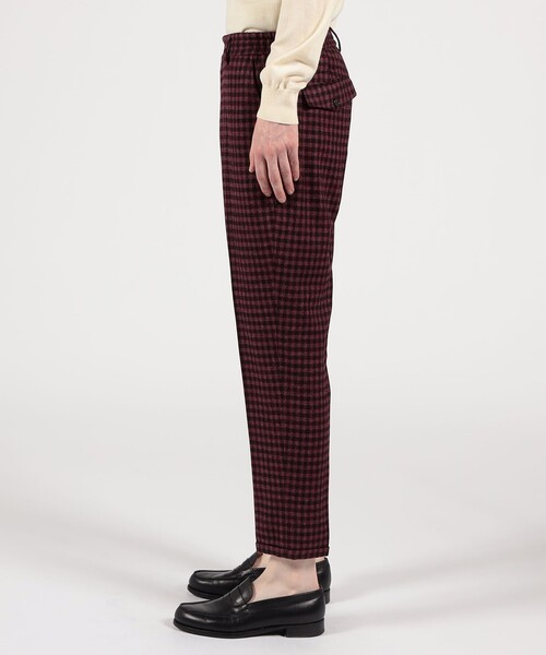 スラックス PT TRINO Rebel Fit ウールシルクリネン ノープリーツスラックス メンズの画像