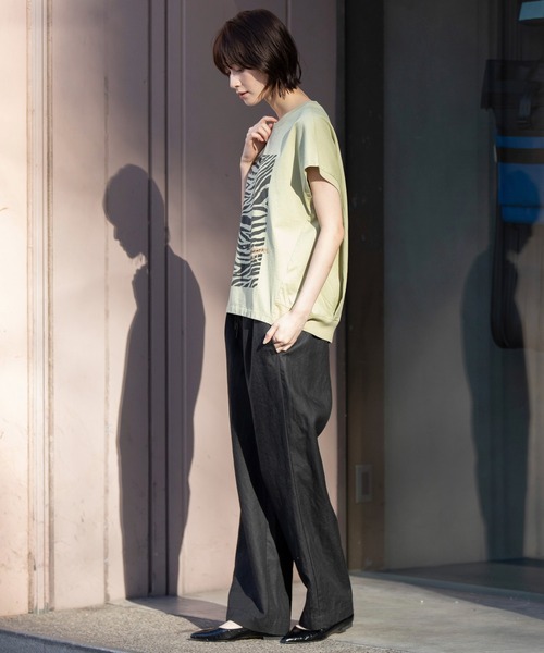 tシャツ ゼブラプリントプルオーバー レディース Munich tシャツ ゼブラプリントプルオーバー レディース