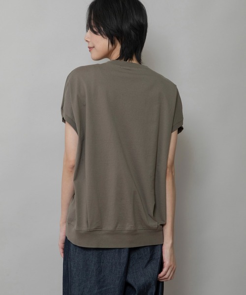 【GOLDEN 】レディース ライトリネン プリントTシャツ セール】 GANNI コットン プリントTシャツ （Tシャツ