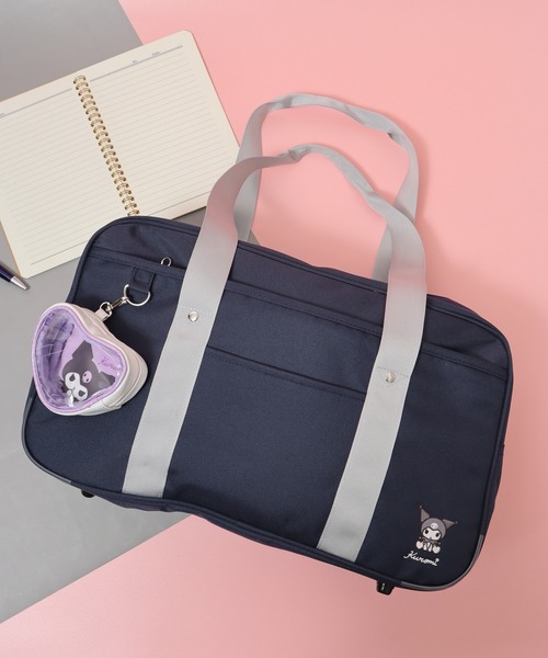 sanrio（サンリオ） ボストンバッグ RBサンリオポリハートP付スクールB