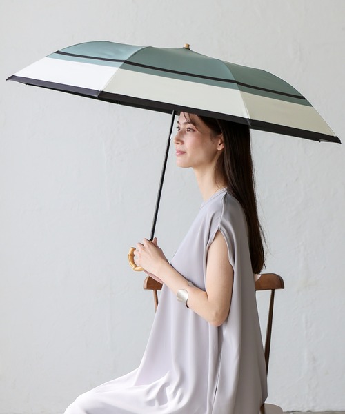 折りたたみ傘 2段折りショート傘（晴雨兼用/親骨55cm） レディース | VitaFelice | 17