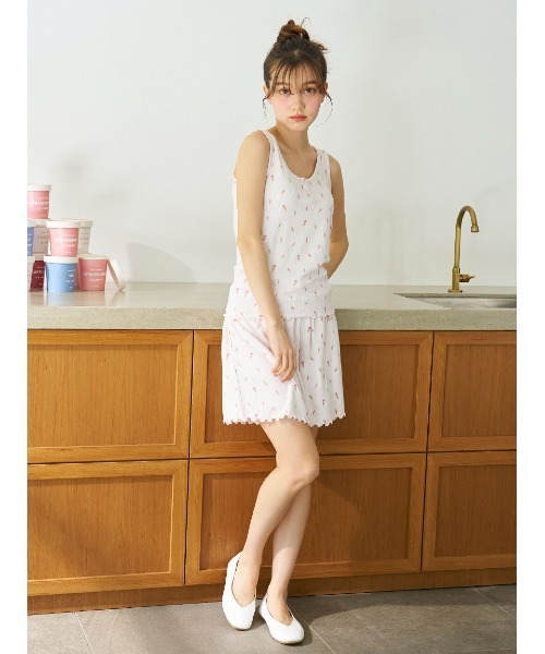 gelato pique パジャマ ルームウェア 「接触冷感」アイス柄