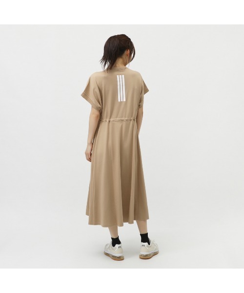 adidas ワンピース アディダス W LUX CA ギャザーワンピース AP