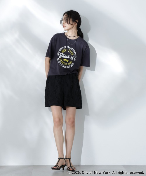 GOOD ROCK SPEED ×Anti Soaked(R) NYC Tシャツ GOOD ROCK SPEED × Anti Soaked (R) 汗染み防止 NYC Tシャツ